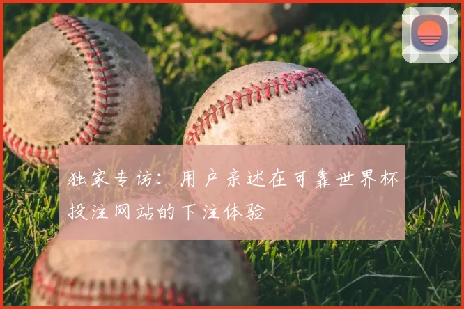 独家专访：用户亲述在可靠世界杯投注网站的下注体验