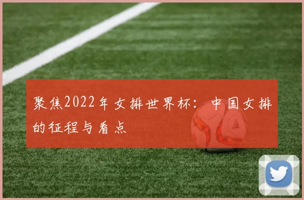聚焦2022年女排世界杯:中国女排的征程与看点